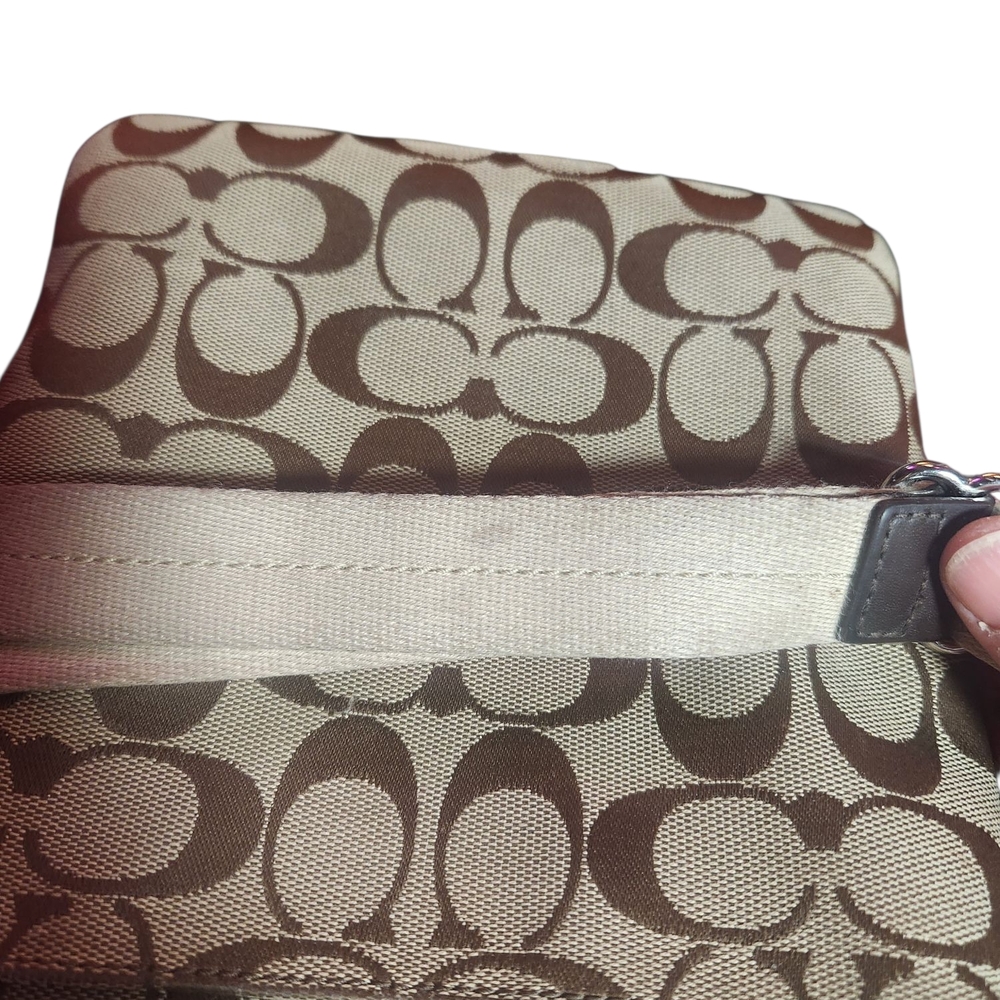 Coach Legacy Signature Stripe Swingpack Crossbody Bag - Picture 16 of 16